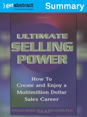 cover image of Ultimate Selling Power (Summary)